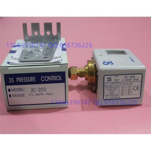 3S压力开关JC-203 JC-206 JC-210 JC-215 JC-220全新原装正品