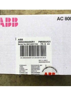 ABB DCS AC800M模块,PM856AK01-eA,全新产品,ABB原包装