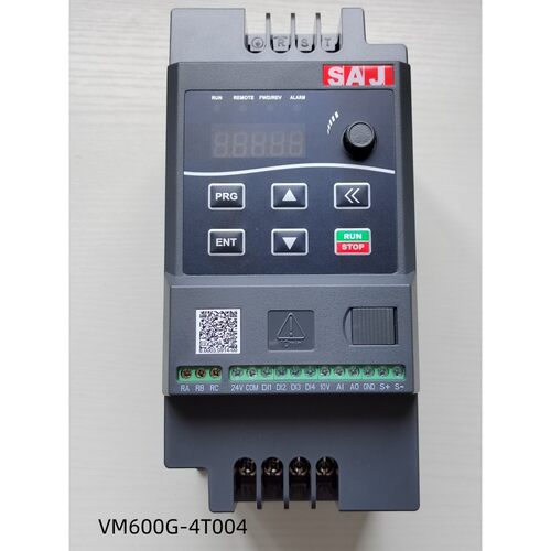 SAJ三晶变频器VM600G-4T2R2三相380V调速控制器2SR75 1R5 220单相