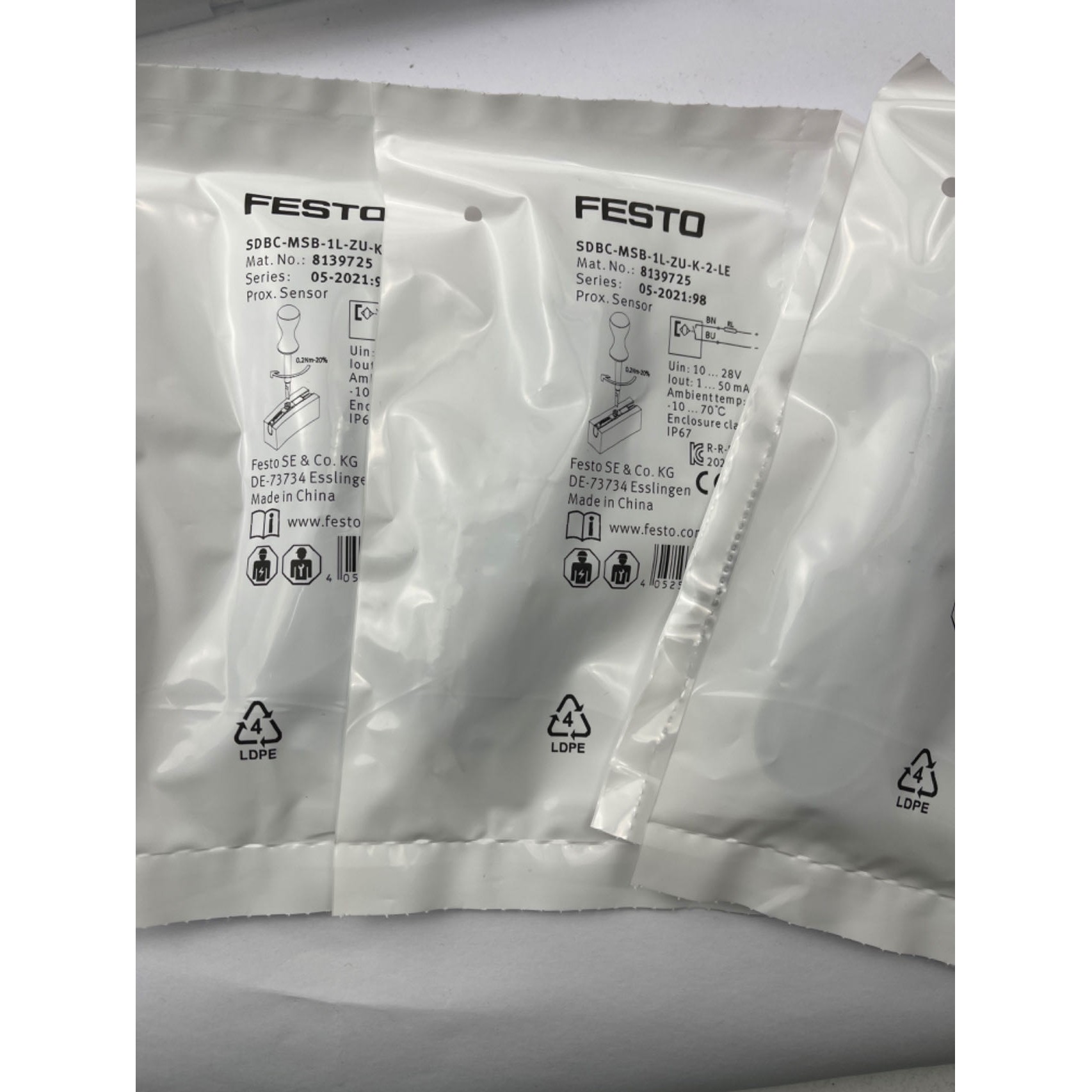 FESTO 接近开关 SDBT系列 /SDBC系列 8150173 8139725 8150172