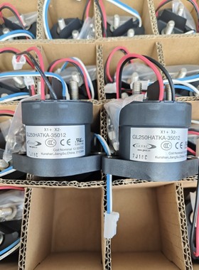 国力750V250A四线高压直流接触器12/32V 继电器GL250HATKA—35012