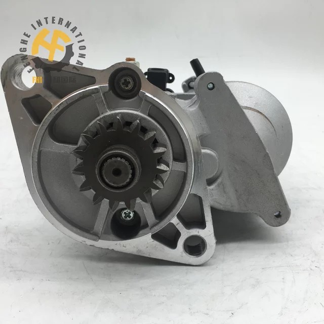 三一SY16挖掘机起动机洋马3TNV76马达428000-3670 YM119540-77010