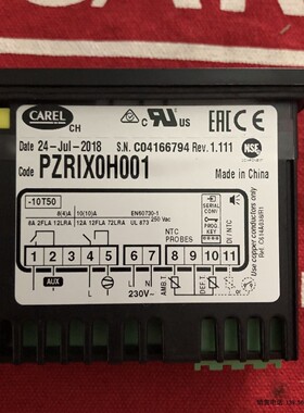 德国威图空调温控器PZRIX0H001：PZRIXOH001