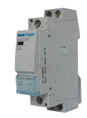 hager家用接触器 ESC227P智能照明ES210窗帘控制触点常开常闭