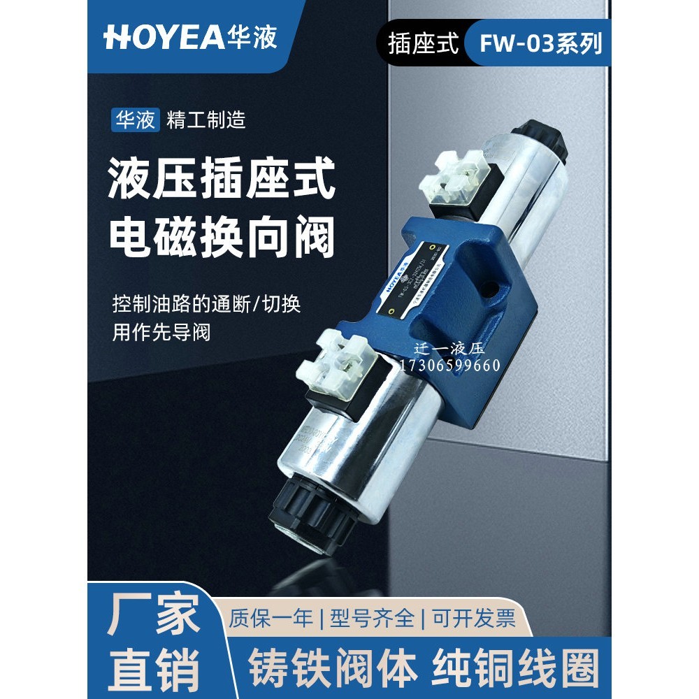 宁波华液FW-03-3C2-D24Z5L-31电磁阀03-3C3 3C4 3C60--A220Z5L-31