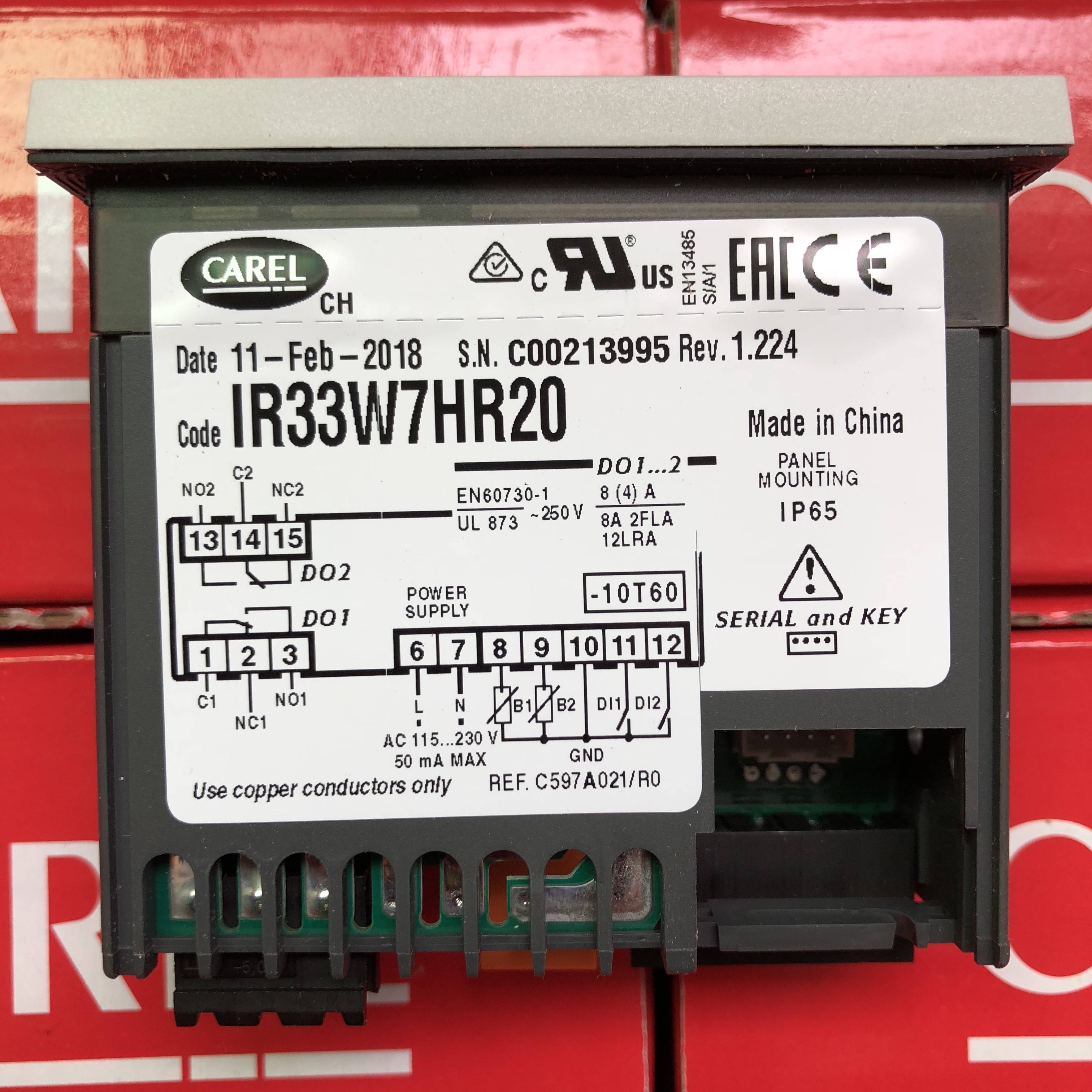 意大利卡乐温控器 IR33 IR33W7HR20 220V电压（免费技术支持）