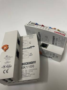 倍福模块EK1100CX9020KL9550KL1382 EK1110KL9010EP1018-0001模块