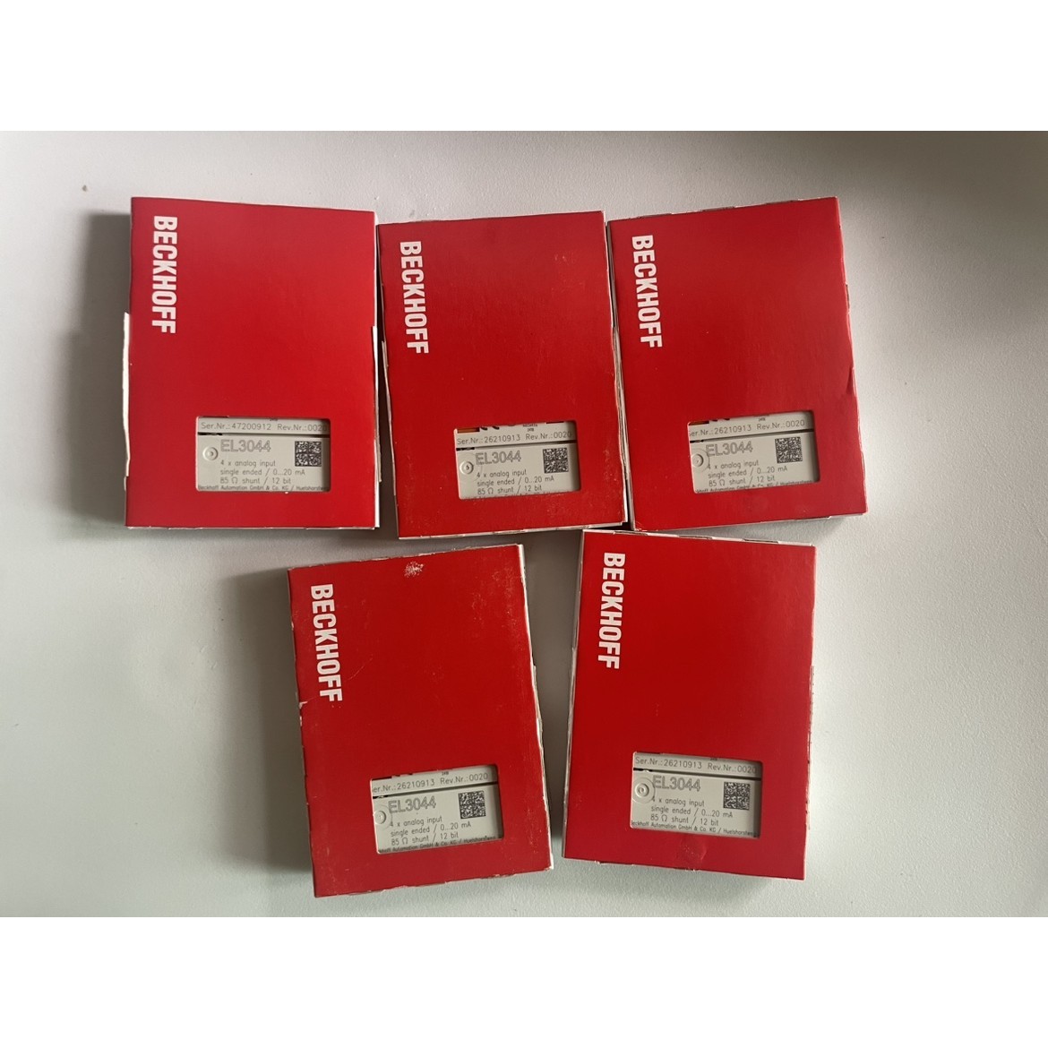 倍福正品模块EL3044 EL1122 EL6601 EL3162 EL3214 EL9100