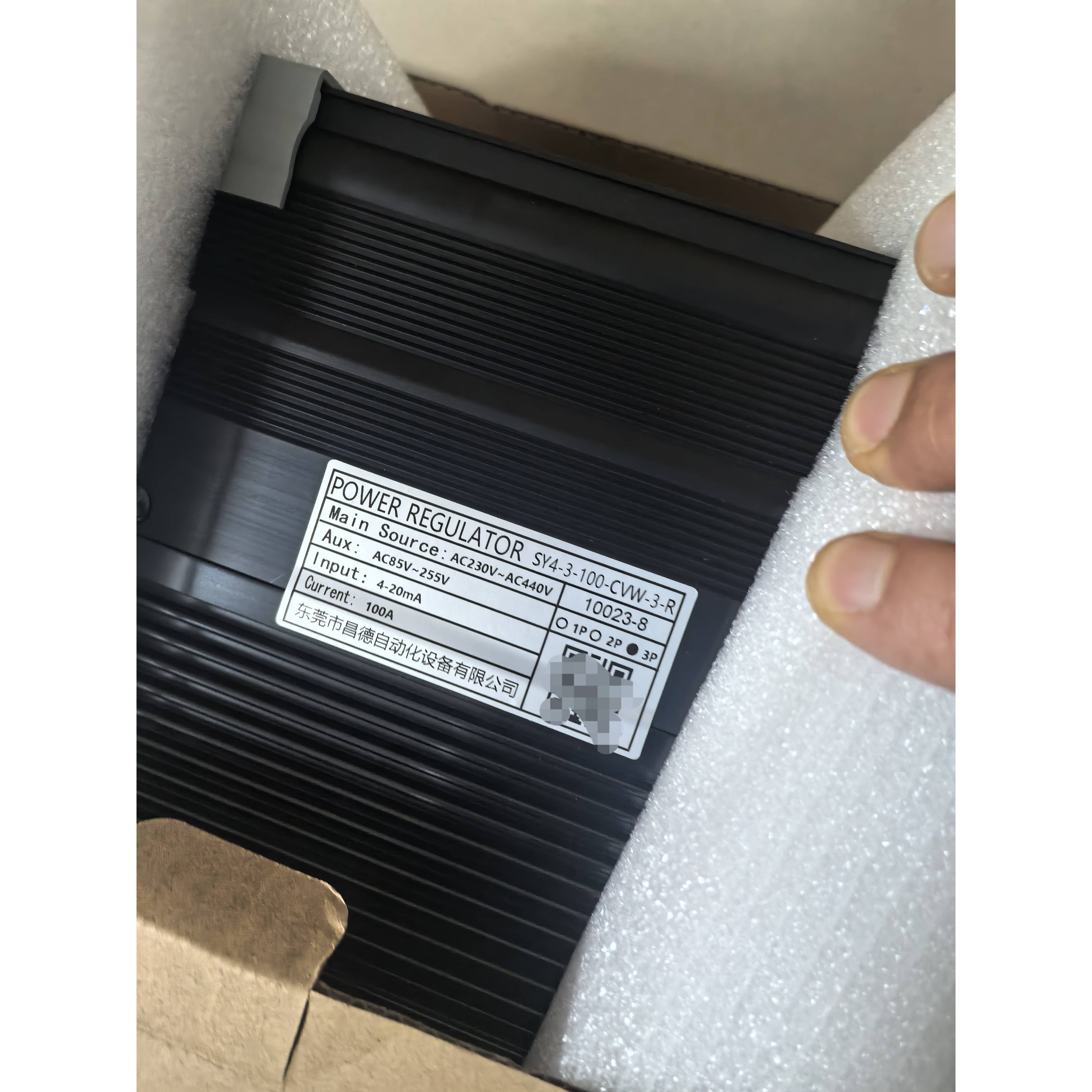 SY4-3-100-CVW-0-3-R SY4-3-080-CWV-3-0 三相电力调整器