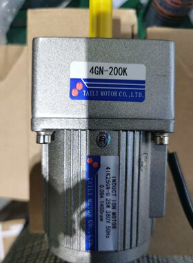 25W 三相220V380V齿轮减速电机4IK25GN-S台力微型电机41K25GN-S3