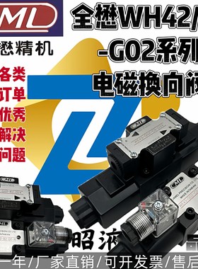 CML全懋WH42 WH43-G02-C2-D24-N电磁阀B2/C4/C60/D2/C8 AC220 110
