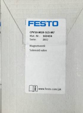 FESTO 电磁阀 CPV10-M1H-5JS-M7 161414 161416 161417