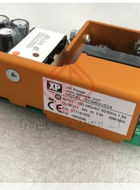 ECM60US24 现货 全新原装 电源 60W 24V输出 XP Power