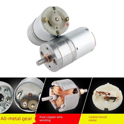 赤海厂家直销直径25gm25340微型直流减速电机金属齿中心出口轴