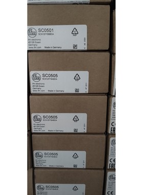原装【只卖正品】IFM易福门传感器SC0501 SC0505