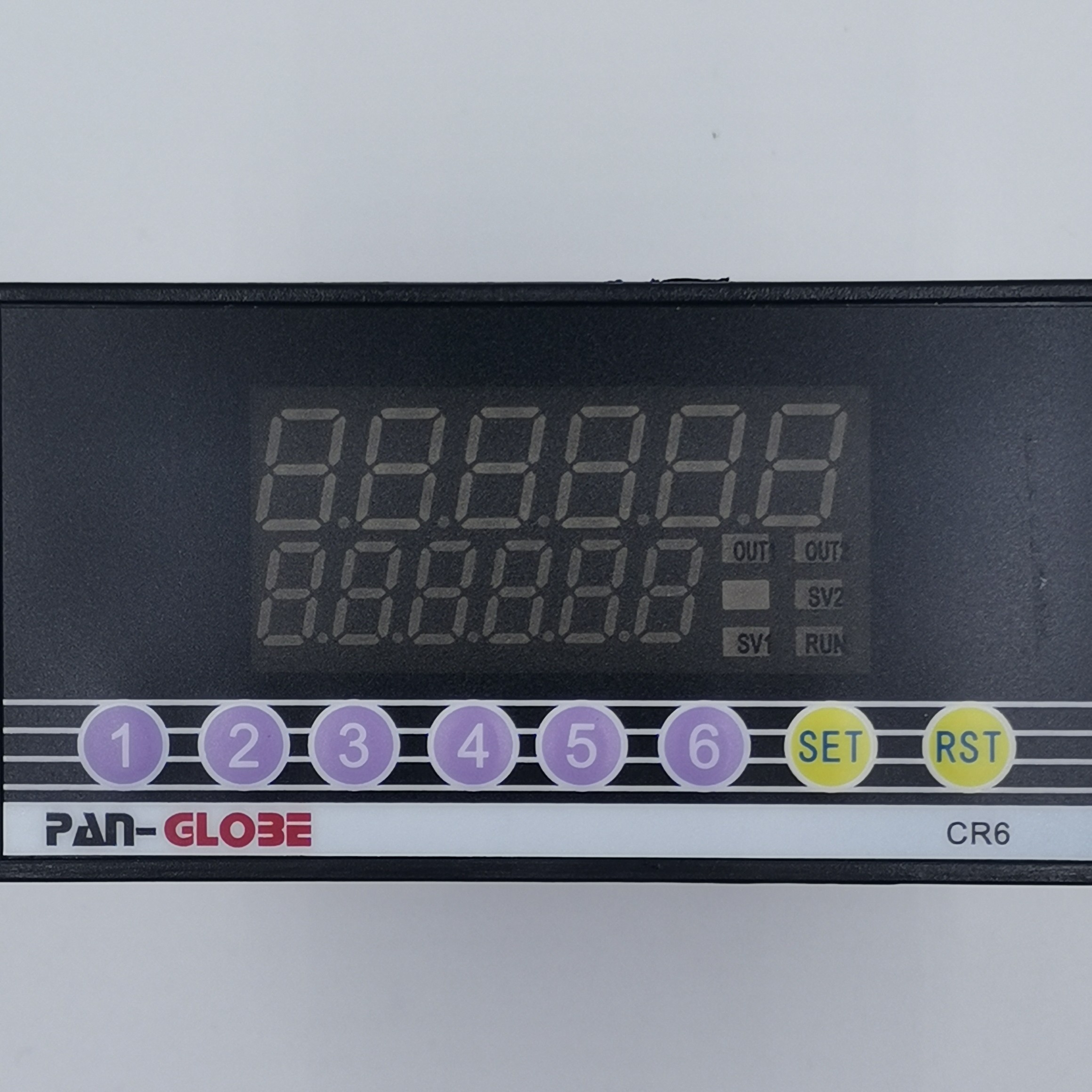 CR6-P1S6-R0/CR6-P2S6-R0台湾泛达PAN-GLOBE单段/双段六位计数器