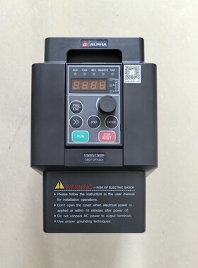 ALPHA阿尔法变频器6000E-32R2GB/3004PB三相380V 6000M-S21R5GB单