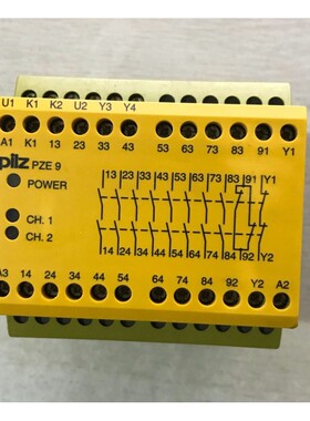皮尔兹继电器PNOZX9 774609 PNOZX9P PZE9