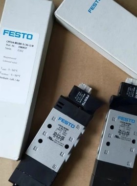 费斯托 FESTO 电磁阀 CPE14-M1BH-5/3G-1/8 196937 现货