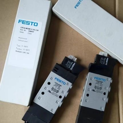 费斯托 FESTO 电磁阀 CPE14-M1BH-5/3G-1/8 196937 现货