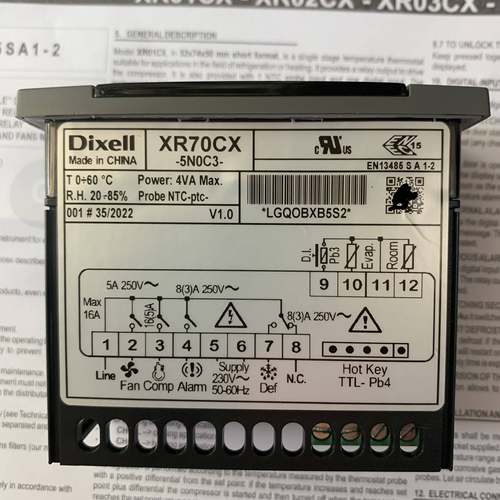 小精灵温控器XR70CX-5N0C3----XR70CX-5NOC3 原装正品