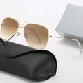 Gold Frame, Gradient Brown (Tempered Glass + Original Box Included)