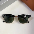 Black Frame Dark Green (Comes with Mirror Box) Resin Polarized Lenses