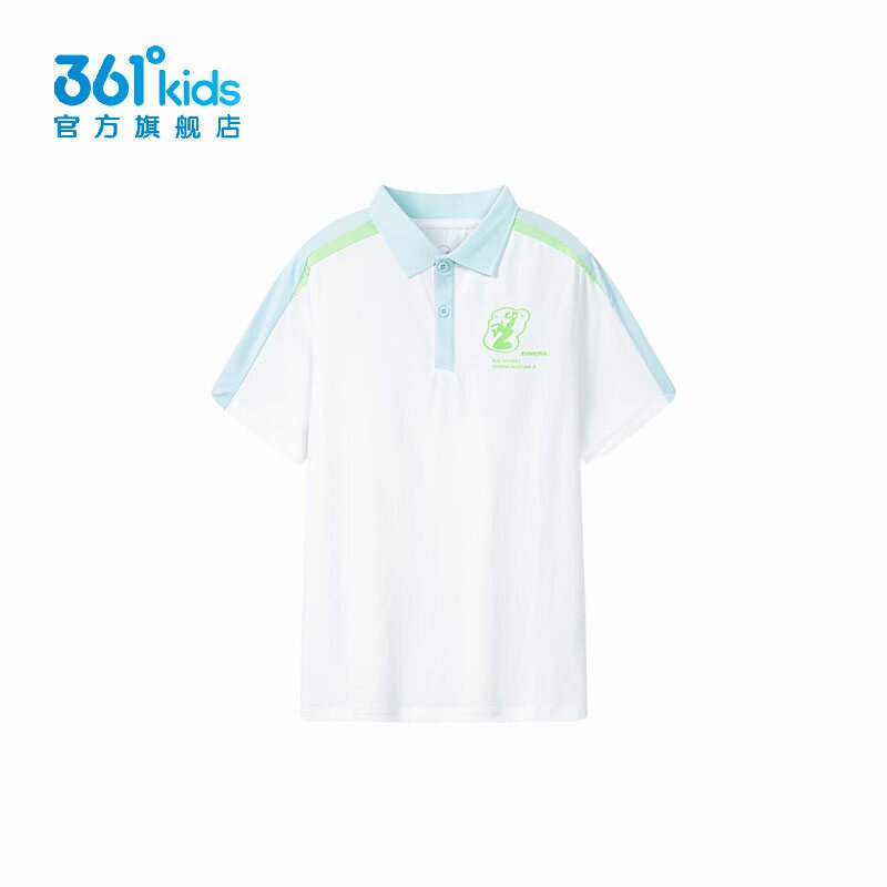 361男童翻领运动短袖新品2025夏速干POLO衫学生透气T恤K52521220