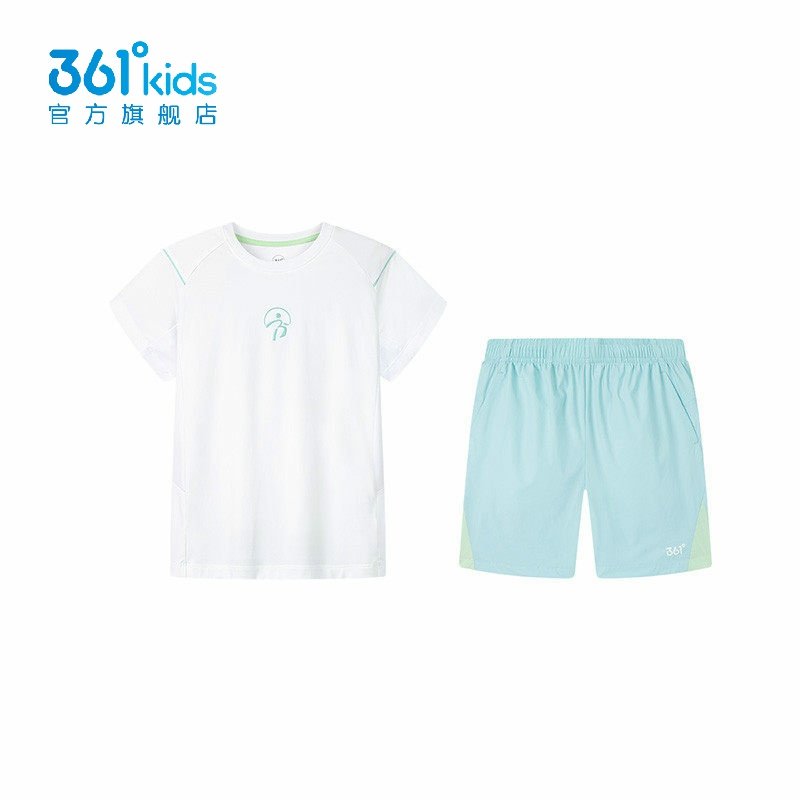 361男童跳绳运动服新品2025夏冰肤速干套装学生短裤T恤K52521408