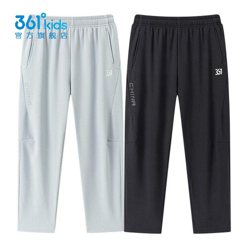 361男童速干直筒长裤加绒新品2026冬保暖儿童防风运动裤K52641702