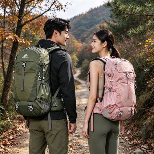 35L户外登山包悬浮背负系统防水耐磨多功能超轻运动登山徒步背包