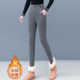 羊羔绒打底裤 紧身小脚保暖一体长裤 女秋冬季 加绒加厚外穿高腰棉裤
