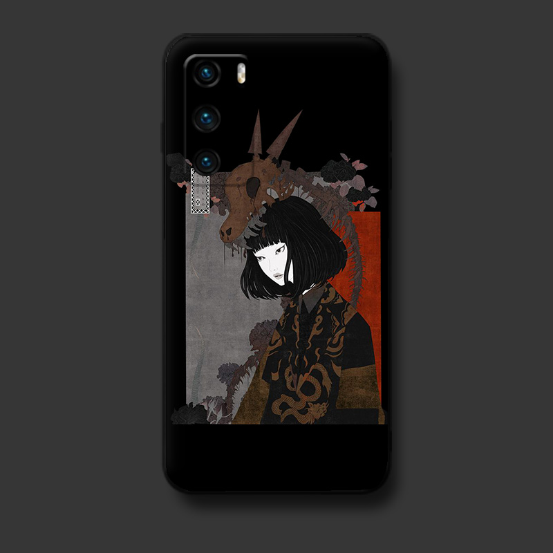 华为P50pro/P40硅胶艺术