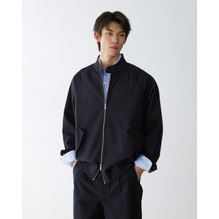 精纺美利奴羊毛防泼水哈林顿G9夹克  kurokawa黑川机能外套男