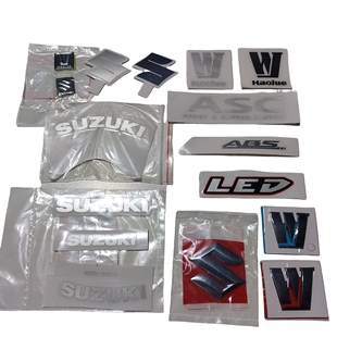 适用豪爵铃木摩托车AFR贴画logo贴花铃木标志GSX250各种贴条配件