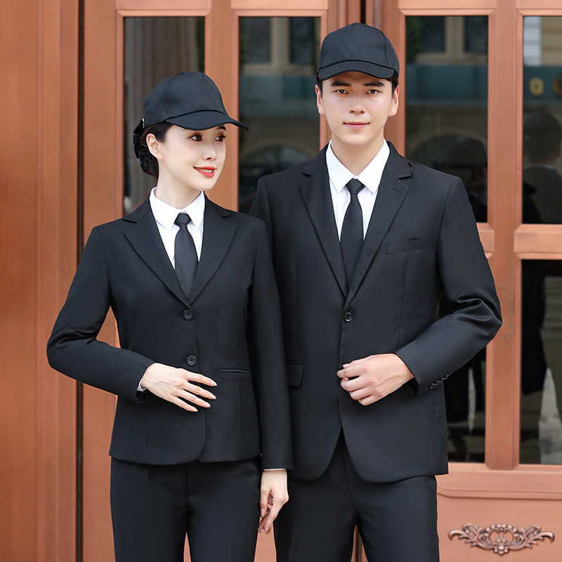 职业西装工作服春秋季职场套装男女款公务员面试工装西服商务男女