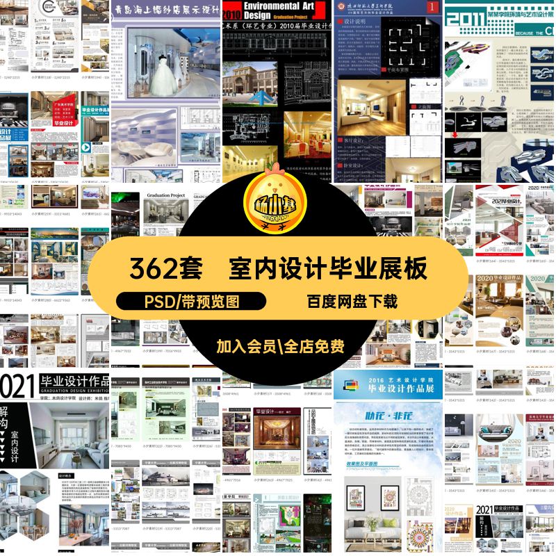 毕业设计展板排版模板分层PSD画册362套PSD展板毕业设计PSD362套