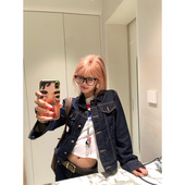 原牛解构高街牛仔外套男女潮流休闲痞帅工装 NECOYEP 2025美式 夹克