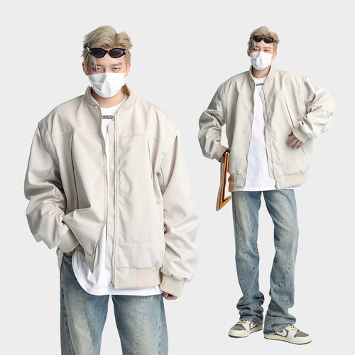 NECOYEP美式高街工装夹克外套