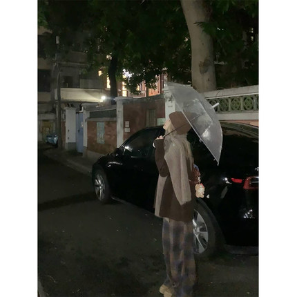 NECOYEP 2025秋冬美式复古慵懒风格子长裤男女宽松显瘦直筒阔腿裤