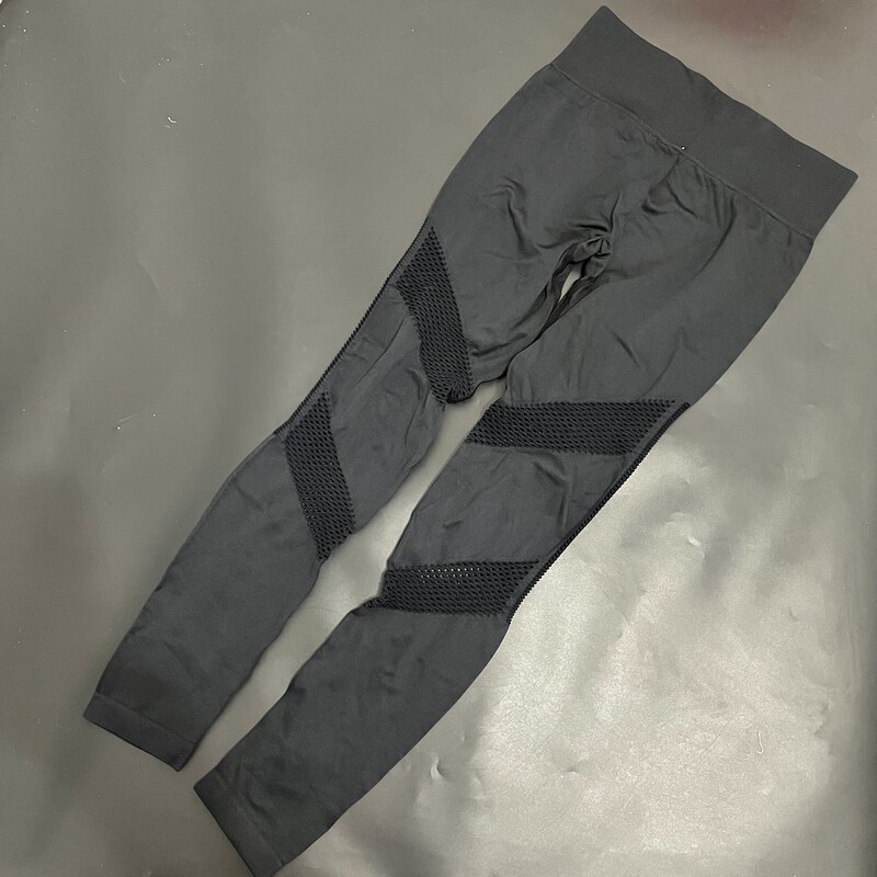 LULU同厂女款质感无缝速干高弹紧身健身运动显瘦九分裤裤腿镂空
