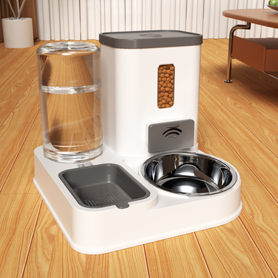 宠物喝水喂食一体机自动蓄水