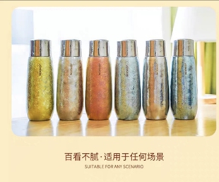 JOINXIN星彩焖泡杯纯钛水杯商务旅行保温杯高档养生茶水杯泡茶杯