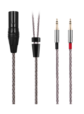 XLR平衡线 HD650 HD660S HD700 MDR Z7 SRH1840 HD800 16股