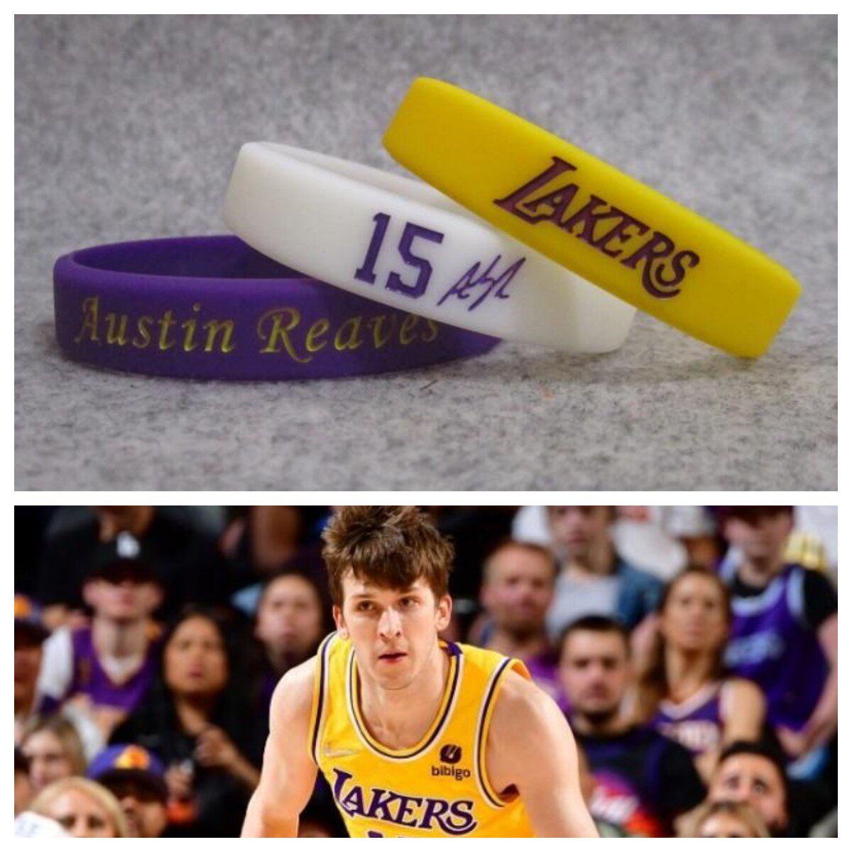 湖人队篮球星15号里弗斯运动手环硅胶夜光腕带球迷饰品科比詹姆斯