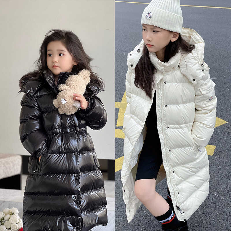 时尚180码男女童纯色羽绒服