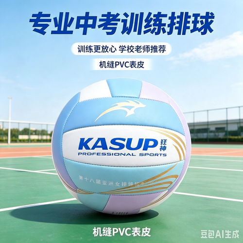 狂神排球中考学生专用5号初中生考试训练软式硬排小学生儿童4号 - 封面