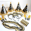 Year跨年派对聚会舞会搞怪吹龙帽子道具 New 新年装 饰发箍Happy