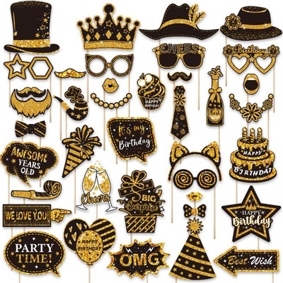 生日聚会眼镜胡子搞怪拍照道具