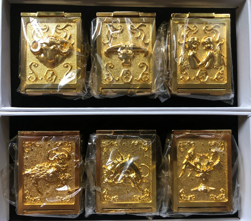现货 吉模 圣衣神话黄金圣斗士合金潘多拉圣衣箱神双子金牛白羊座